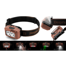 Head lamp Delphin RGW PRO