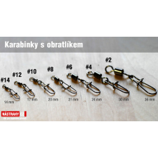 Swivel DELPHIN - 10 pcs