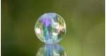 Clear pearl, 5 pcs