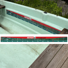 Measuring label 125 cm RedBASS