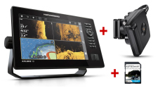 Discounted set Humminbird Xplore 10 CMSI+ fishfinder + Mega Live 2 transducer + Autochart card