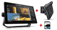 Discounted set Humminbird Xplore 10 CMSI+ fishfinder + Mega Live 2 transducer + Autochart card