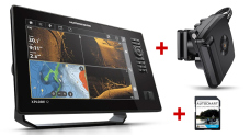 Discounted set Humminbird Xplore 12 CMSI+ fishfinder + Mega Live 2 transducer + Autochart card
