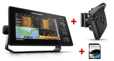 Discounted set Humminbird Xplore 9 CMSI+ fishfinder + Mega Live 2 transducer + Autochart card