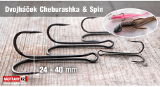 Double hook Cheburashka & Spin