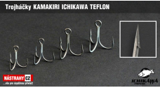 Treble hook KAMAKIRI ICHIKAWA TEFLON