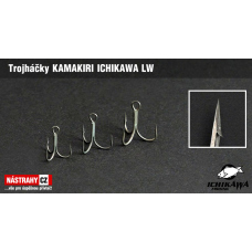 Treble hook KAMAKIRI ICHIKAWA TEFLON LW
