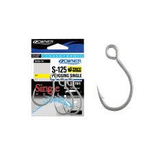 Single hook for lures OWNER S-125M Single hook for lures OWNER S-125M