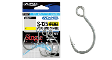 Single hook for lures OWNER S-125M