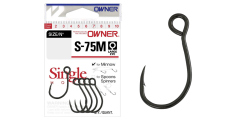 Single hook for lures OWNER S-75M