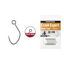 Barbless hook VANFOOK CK-33B
