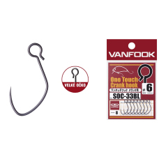 Barbless hook VANFOOK SOC-33BL