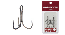 Barbless treble hook VANFOOK DT-38BL