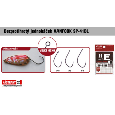 Barbless hook VANFOOK SP-41BL