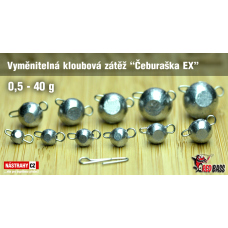 Swivel jig head "Cheburashka EX" RedBASS Swivel jig head "Cheburashka EX" RedBASS