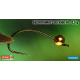 #8, 5 pcs, GOLD, 0,5 g