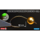 #6, Gold, 1,5 g - 5 pcs