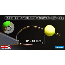 Wolfram BL jig H15S #6 - 13 mm