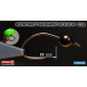 #8, Black, 0,5 g - 5 pcs