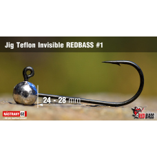 Jig Teflon Invisible REDBASS #1, 24 - 28 mm