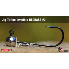 Jig Teflon Invisible REDBASS #2, 26 mm