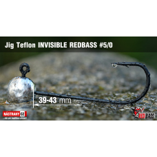 Jig Teflon Invisible REDBASS #5/0, 43 mm