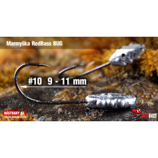 Mormysh RedBass BUG #10 - 3 pcs