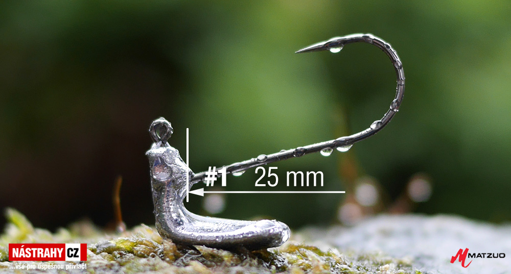 MATZUO Aberdeen Stand Up Jig #1 - 25 mm - 5 pcs