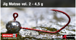 #2 RED 4,5 g, 5 pcs