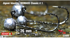 Jig REDBASS Classic #1 - 26 mm