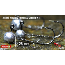 Jig REDBASS Classic #1 - 26 mm Jig REDBASS Classic #1 - 26 mm