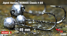 Jig REDBASS Classic #8/0 - 49 mm
