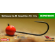 #10 - 1,0 g, Red, 5 pcs
