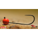 #6 - 1,0 g, Red, 5 pcs