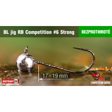 Barbless Jig RB Competition #6 Strong - 19 mm Barbless Jig RB Competition #6 Strong - 19 mm