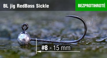 BL jig REDBASS Sickle #8 - 14 mm, 5 pcs