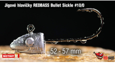 Jig REDBASS Bullet Sickle #10/0 - 57 mm