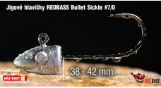 Jig REDBASS Bullet Sickle #7/0 - 42 mm