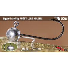 Jig REDBASS Sickle RUGBY - LURE HOLDER #1/0 - 27 mm