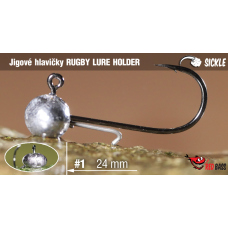 Jig REDBASS Sickle RUGBY - LURE HOLDER #1 - 24 mm