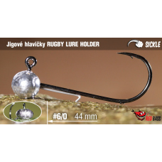 Jig REDBASS Sickle RUGBY - LURE HOLDER #6/0 - 44 mm