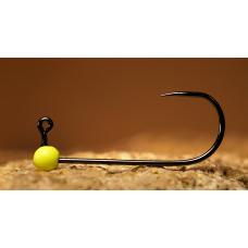 Barbless Tungsten Jig Head RedBass Sickle vel. 2 - 24 mm
