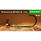 #2 - 1,0 g, Gold, 5 pcs