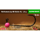 #2 - 1,0 g, Pink, 5 pcs