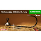 #2 - 1,5 g, Silver, 5 pcs