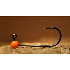 Barbless Tungsten Jig Head RedBass Sickle vel. 4 - 20 mm