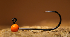 Barbless Tungsten Jig Head RedBass Sickle vel. 4 - 20 mm