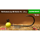 #4 - 1,0 g, Fluo, 5 pcs