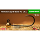 #4 - 1,0 g, Gold, 5 pcs
