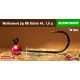 #4 - 1,0 g, M-Pink, 5 pcs
